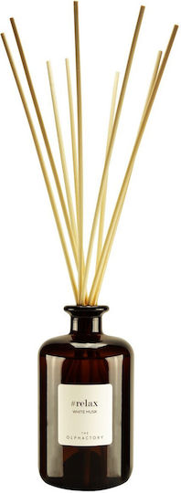 Raumduftstäbchen 500ml Weißer Moschus Entspannungsdiffuser Olphactory