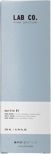 Αρωματικό Χώρου Στικς 200ml Myrtle #1 Diffuser Lab Co