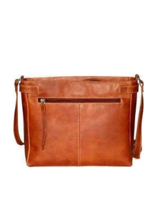 Leder Damentasche Umhängetasche Tabac Braun