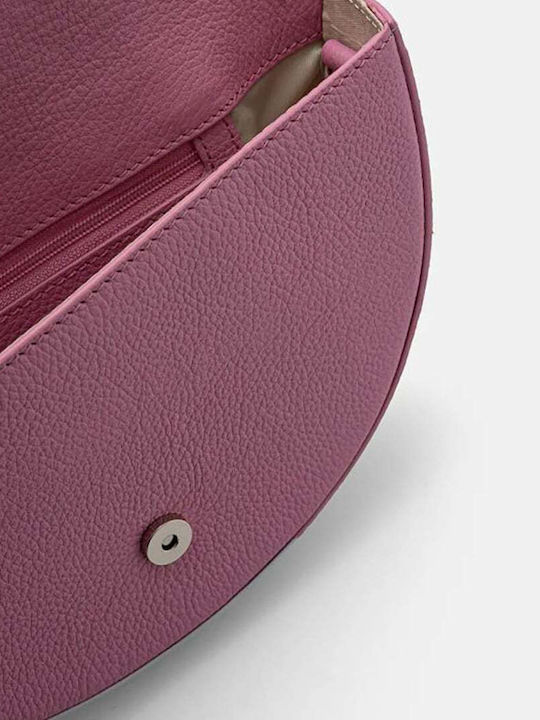 Leather Women's Bag Crossbody Pink