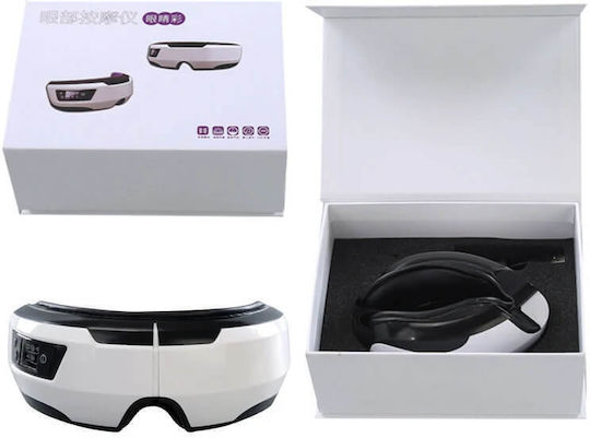 Massage Device for the Eyes with Vibration and Heating Function Black PC-1006