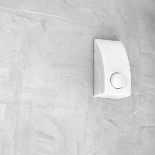 Elvhx Wall Push Bell Button White ELK59021