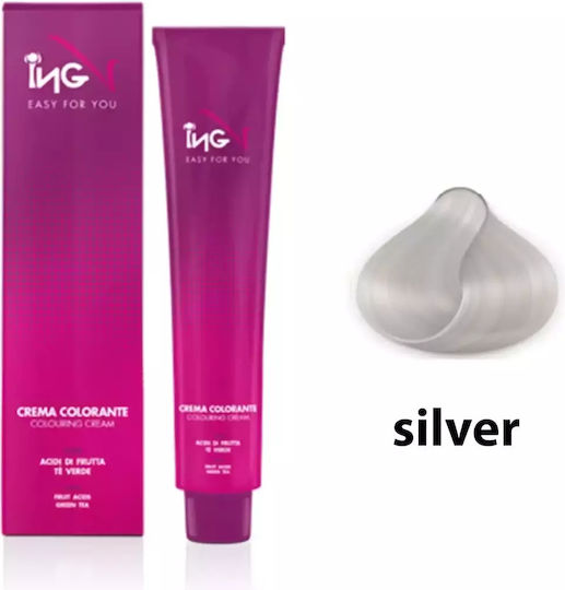 ING Temporärer Farbstoff Für Haarfärbemittel Silber 100ml