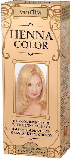 Venita Henna Fără Amoniac 1 Sunny Blond 75ml