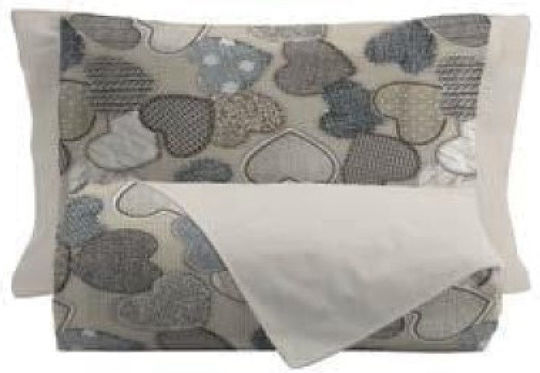 Amo La Casa Duvet Cover Set Single with Pillowcase 150x200 White