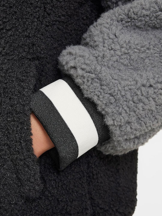 Athletic Kids Cardigan Black/Grey