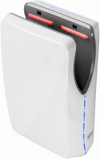 Vertical Hand Dryer Made Abs Hepa Filter 1550 W Fireproof White 54x32x18 Cm