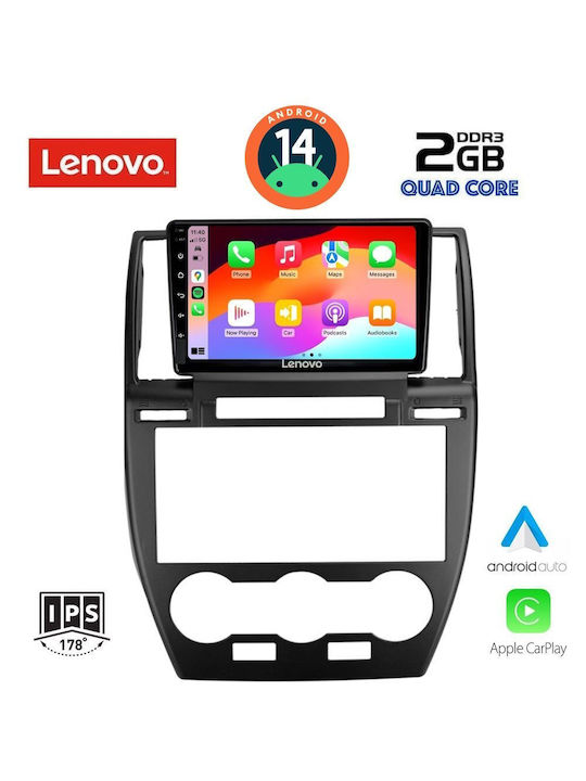 Lenovo Ηχοσύστημα Αυτοκινήτου για Land Rover Freelander 2006-2014 (Bluetooth/USB/AUX/WiFi/GPS/Apple-Carplay/Android-Auto) με Οθόνη Αφής 9"