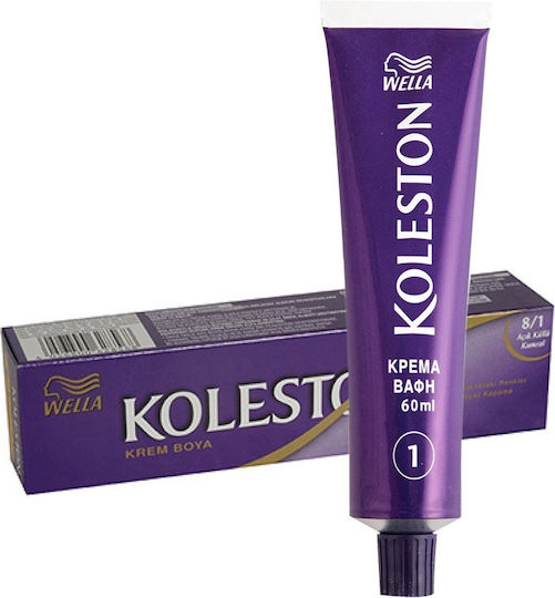 Wella Koleston Single Βαφή Μαλλιών 8/3 Ξανθό Ανοιχτό Χρυσό 60ml