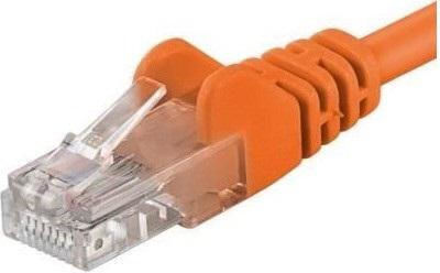 PremiumCord U/UTP Cat.6 Gigabit Network Cable Ethernet 0.5m Orange