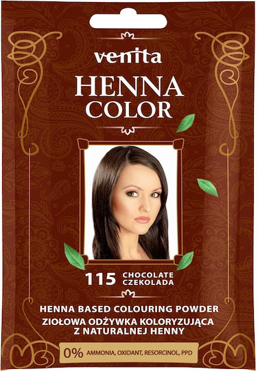Venita Venita Henna No Ammonia 115 Chocolate 30g