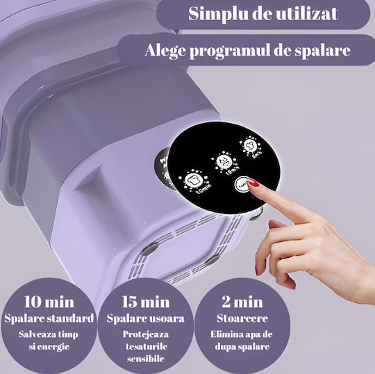 Portable Washing Machine Purple