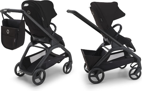 Bugaboo Dragonfly Ρυθμιζόμενο Καρότσι Μωρού Kατάλληλο από 6+ Mηνών Black/Dark Cherry 9.9kg