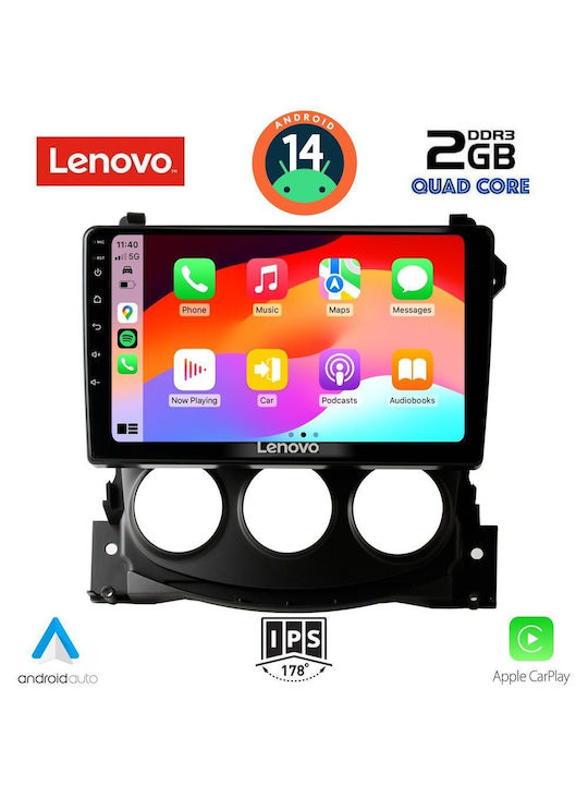 Lenovo Car Audio System for Nissan 370Z 2009-2012 (Bluetooth/USB/AUX/WiFi/GPS) with Touch Screen 9"