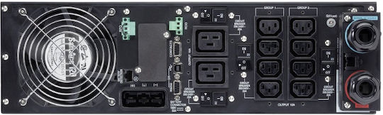 Eaton 9PX 5000i RT3U UPS On-Line 5000VA 4500W με 10 IEC Πρίζες