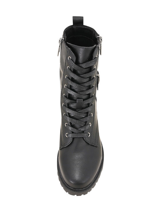 Tetten Ghete dama de piele Negru