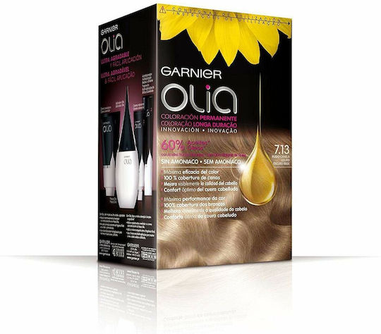 Garnier Olia Vopsea de Păr fără amoniac 7.13 Blond bej Sandre 60gr