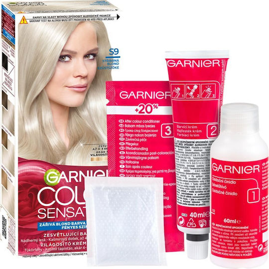 Garnier Color Sensation The Vivids Προσωρινή Βαφή Μαλλιών Silver Diamond 40ml