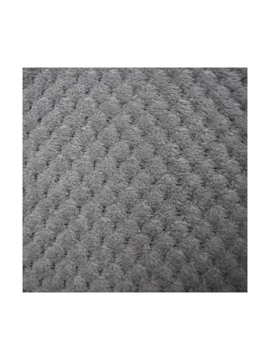 Saray Home Dots Modern Bedroom Rugs Set Gray DOTS-GR-SET 3pcs