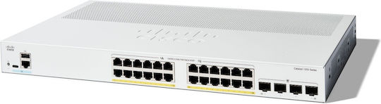 Cisco C1200-24P-4G Managed L2 PoE+ Switch with 24 Gigabit (1Gbps) Ethernet Ports