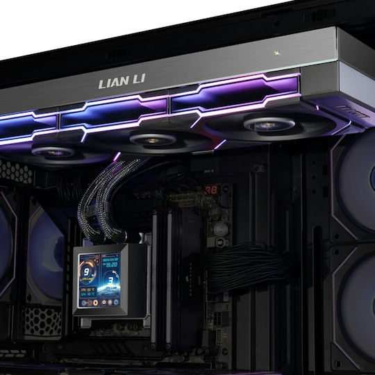 Lian Li Hydroshift LCD 360 TL CPU Water Cooling Triple Fan 120mm for Socket AM4/AM5/1700