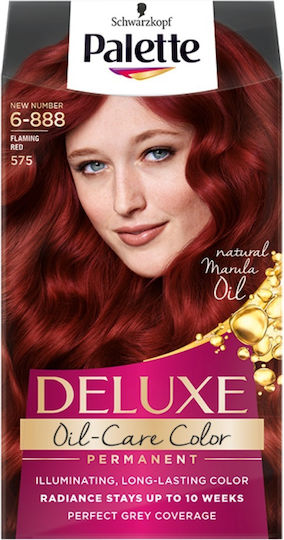 Schwarzkopf Palette Deluxe Hair Dye Flaming Red 135ml