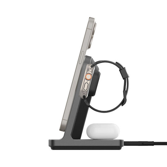 Spigen Wireless Charger Qi2 15W Gray (3-in-1 Stand S318W)