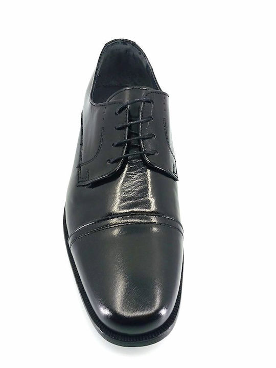 Leder Herren Freizeitschuhe Schwarz