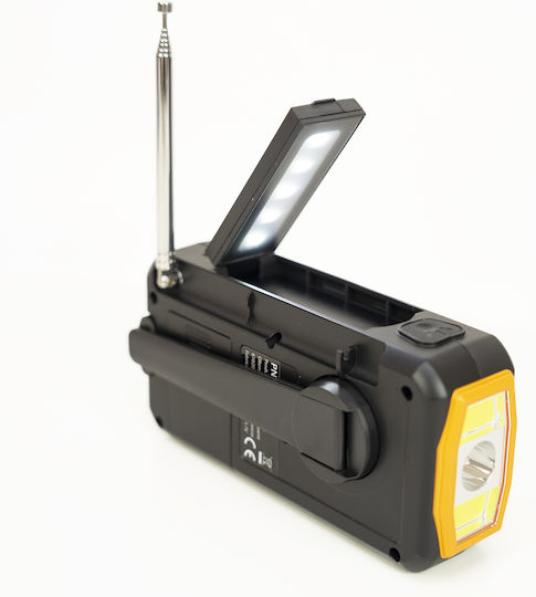 PNI DYN300 Solar cu USB Portocaliu