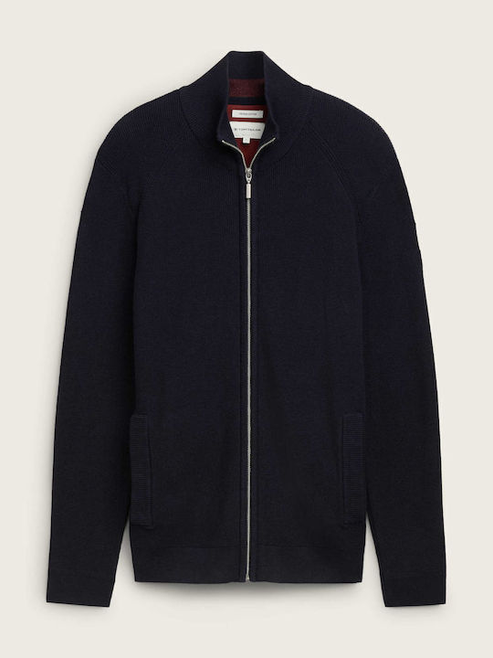 Herren Strickjacke Marineblau