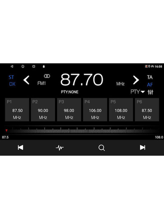 Lenovo Автомобилна Аудио Система (Блутут/USB/AUX/WiFi/GPS/Apple-Carplay/Android-Auto) с Тъчскрийн 10"