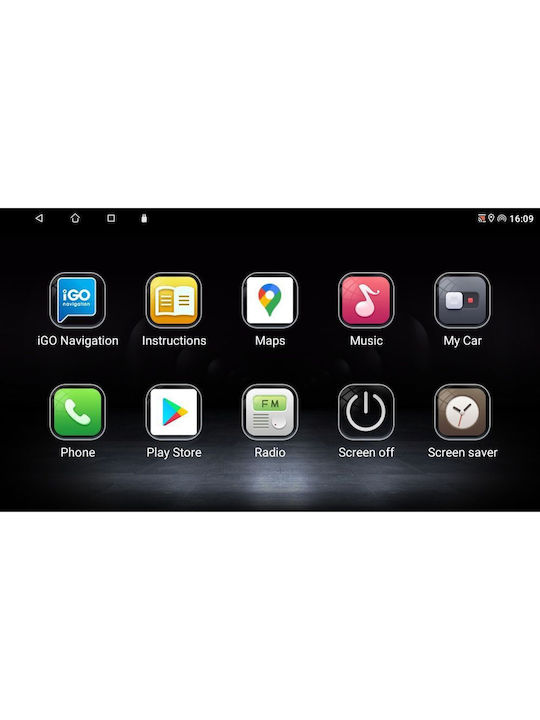 Lenovo Автомобилна Аудио Система (Блутут/USB/AUX/WiFi/GPS/Apple-Carplay/Android-Auto) с Тъчскрийн 9"