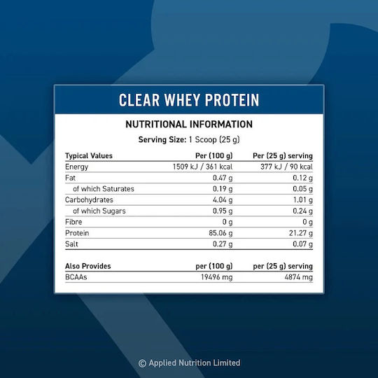 Applied Nutrition Whey Protein with Flavor Strawberry 125gr