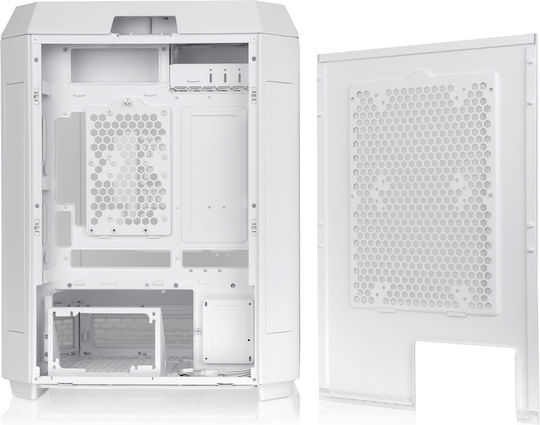 Thermaltake The Tower 600 Gaming Midi Tower Computer Case with Side Window Snow White