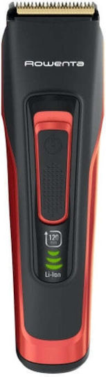 Rowenta Advancer Style Rechargeable Hair Clipper Red TN5221F4