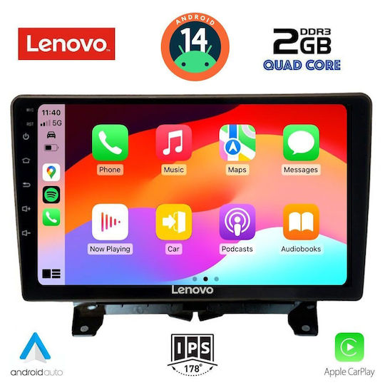 Lenovo Car Audio System for Land Rover Discovery / Range Rover Sport 2004-2009 (Bluetooth/USB/AUX/WiFi/GPS/Apple-Carplay/Android-Auto) with Touch Screen 9"