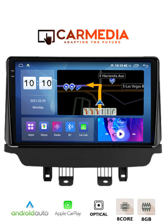 Carmedia Car Audio System for Mazda CX-3 2014+ (Bluetooth/USB/AUX/WiFi/GPS/Apple-Carplay/Android-Auto) with Touch Screen 9.5"