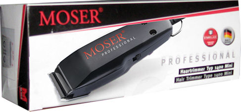 Moser 1400 Mini Професионална Машинка за Подстригване Черна 1411-0087