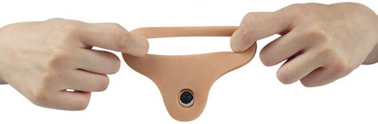 Lovetoy The Ultra Soft Double Ρεαλιστικός Δονητής 15.9cm Flesh