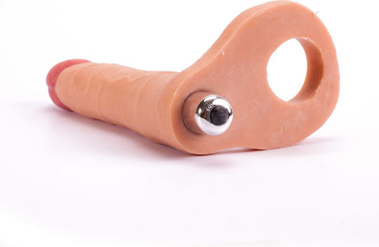 Lovetoy The Ultra Soft Double Ρεαλιστικός Δονητής 15.9cm Flesh