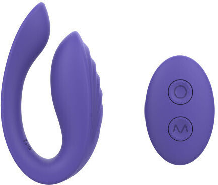 ToyBox Vibrator pentru cupluri 9.3cm Violet