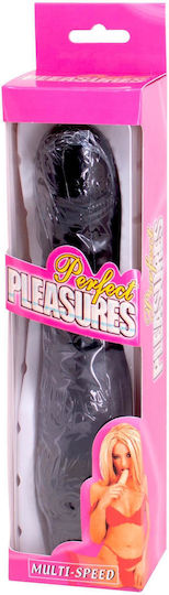 Seven Creations Perfect Pleasures Realistic Vibrator 22cm Noir