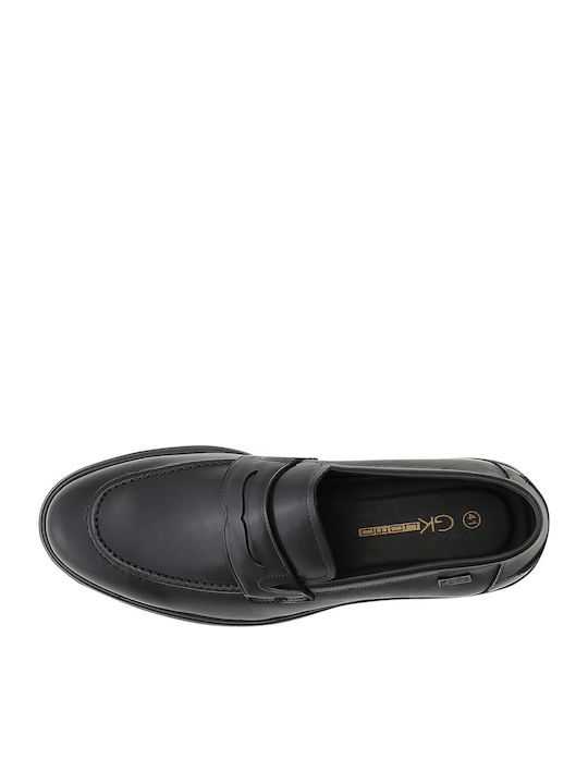 Men's Leather Loafers Black