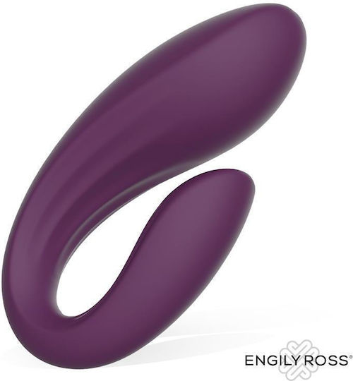 Engily Ross Vibrator für Paare mit Fernbedienung 11cm Lila