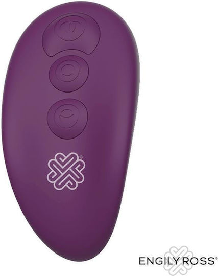 Engily Ross Vibrator für Paare mit Fernbedienung 11cm Lila