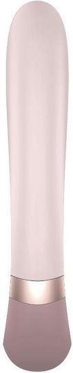 Satisfyer Heat Wave Вибратор Заек 20см Розов