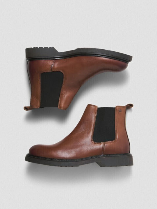 Chelsea Stiefeletten Brown / Cognac
