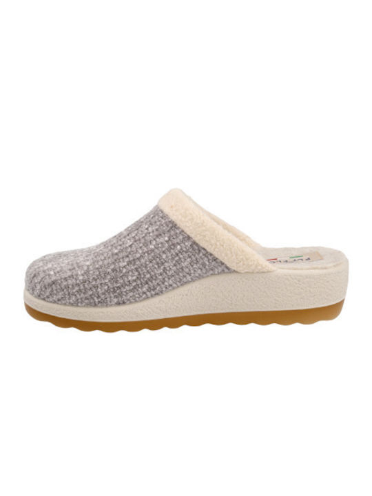 Fly Flot Anatomical Women's Slippers in Gray color