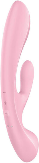 Satisfyer Triple Oh Δονητής Rabbit 27.5cm Ροζ