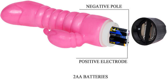Baile Speed Vibrator Κλειτοριδικός Δονητής 23cm Rosa
